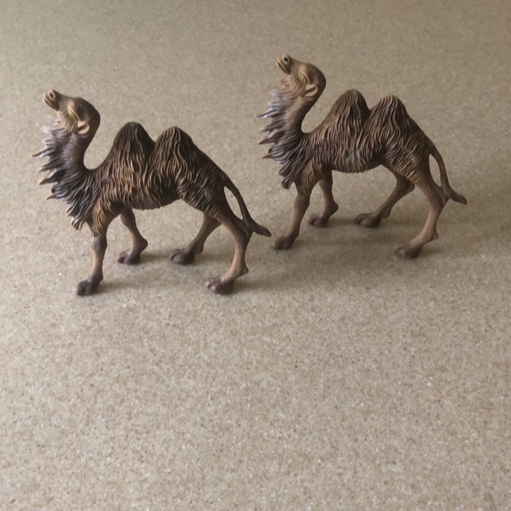 Vintage Italian NATIVITY CAMELS